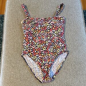 Summersalt Multicolor Leopard-Print One-Piece Swimsuit